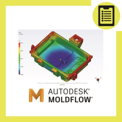 تصویر  آموزش تحلیل فرایند تزریق پلاستیک Moldflow