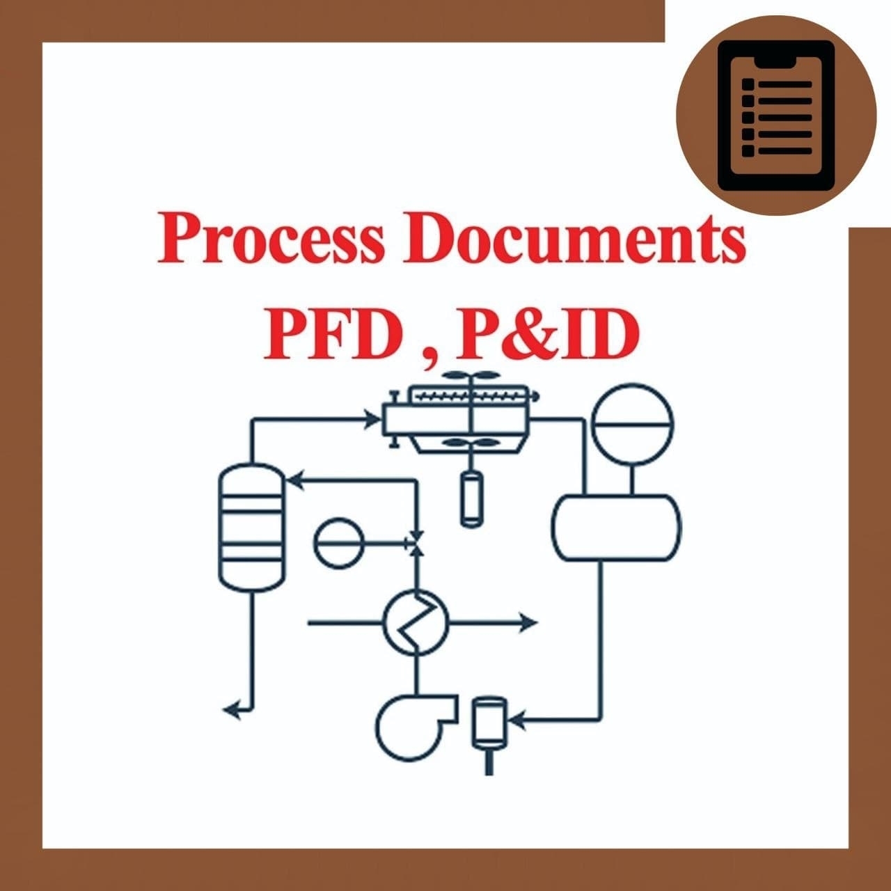 نقشه خوانی PFD , P&ID (شیمی)