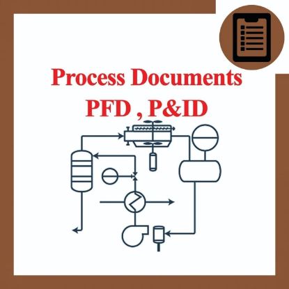 تصویر  آموزش نقشه خوانی PFD , P&ID (شیمی)