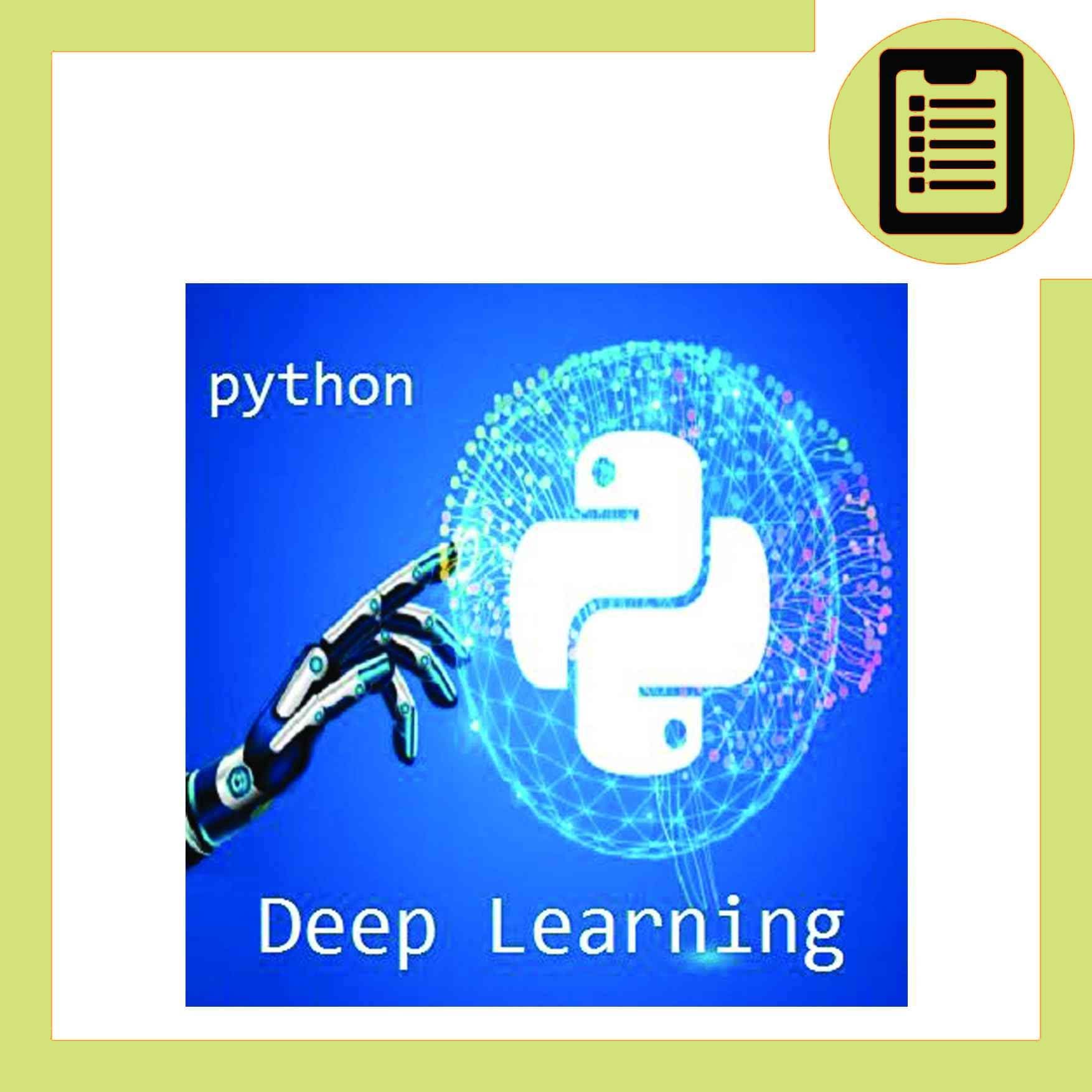 تصویر  آموزش یادگیری عمیق (Deep Learning by Python) -صنایع