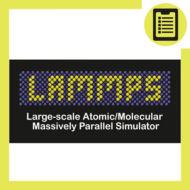  آموزش دینامیک مولکولی با لمپس