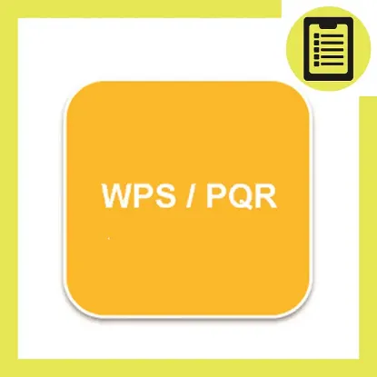 مشخصات دوره نوشتن مدارک جوش(WPS & PQR) 