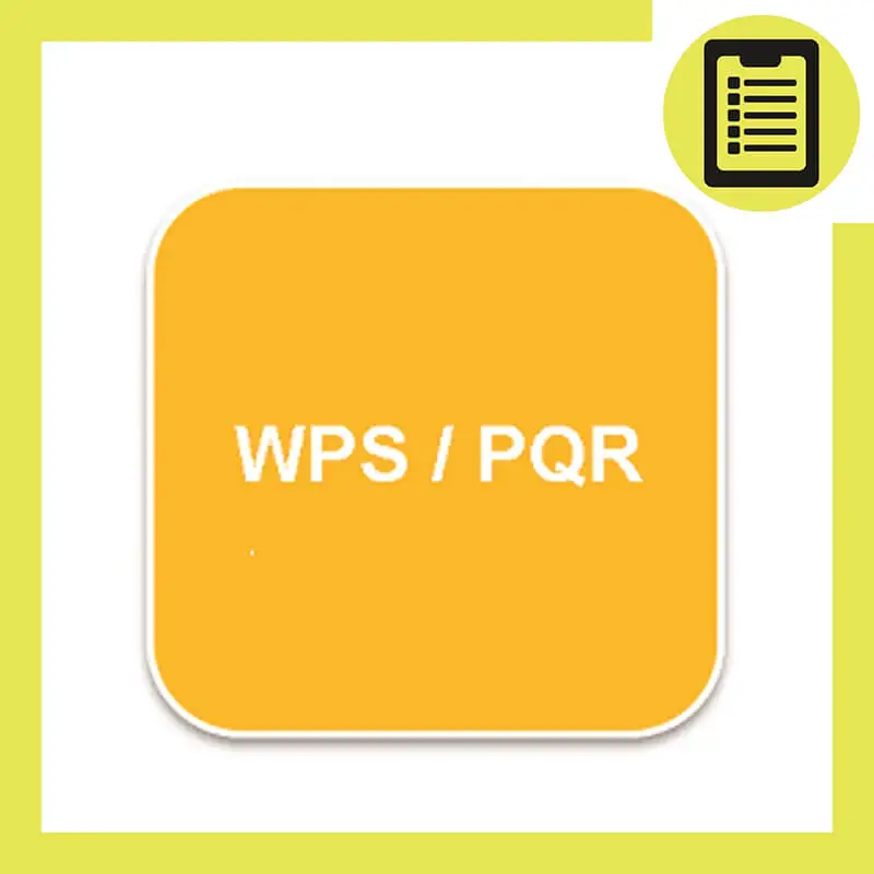 آموزش تهیه PQR / WPS