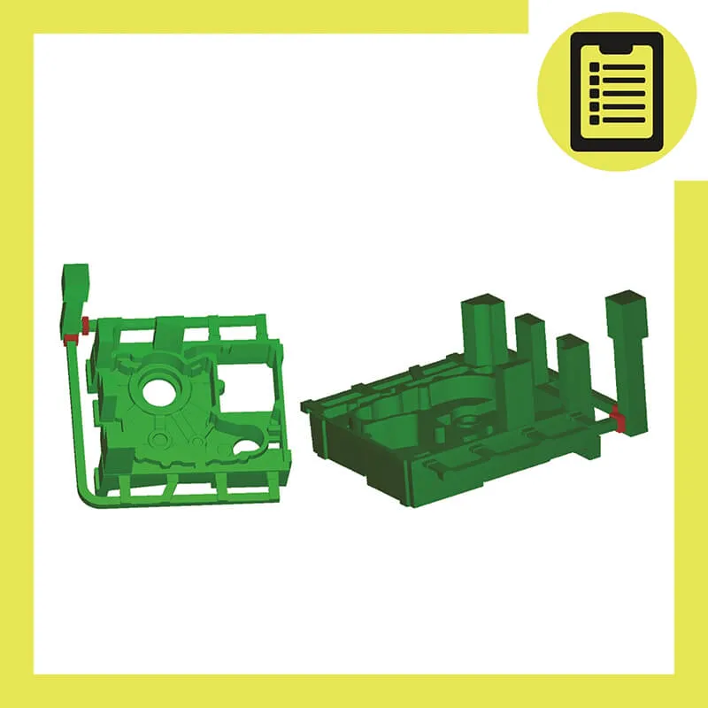 آموزش طراحی راهگاهی قطعات ریخته گری 